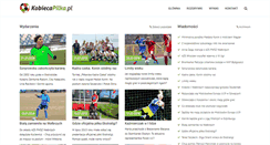 Desktop Screenshot of kobiecapilka.pl